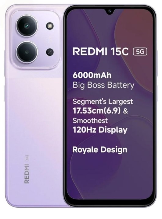 REDMI 15C 5G 4GB + 128GB